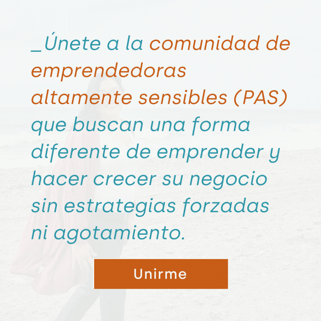 Serenas_Club Comunidad gratuita para emprendedoras sensibles PAS